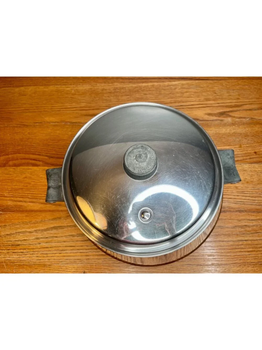 7 QT Saladmaster Stainless Steel Stockpot Dutch Oven with Vapo Lid Induction Com